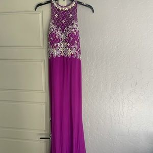 Purple dress